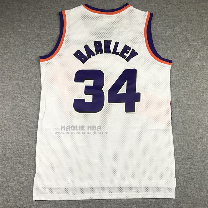 Maglia
 Charles Barkley NO 34 Phoenix Suns Mitchell & Ness 1992-93 Bianco
